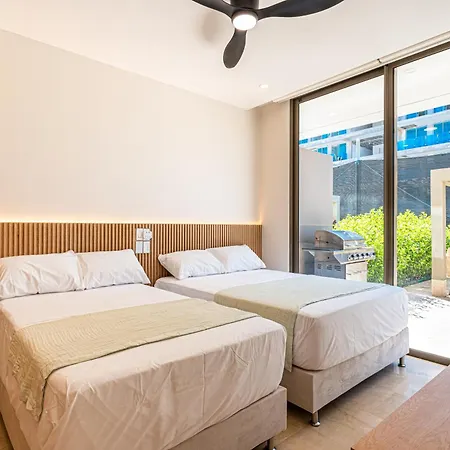Apartment Deluxe En Morroseos Con Piscina Privada Y Salida A La Playa Cartagena